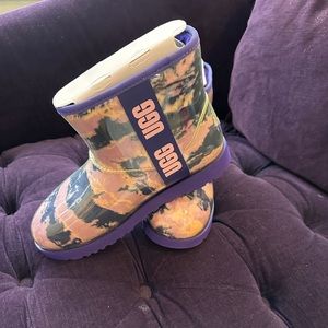 UGG Multicolor Tie-Dye Ankle Boots
